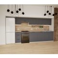 Zestaw mebli kuchennych 300 cm Filadelfia Antracyt UC