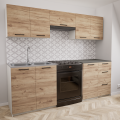 Zestaw mebli kuchennych 220cm Odessa Craft UC