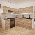 Zestaw mebli kuchennych 190x210 cm Palermo Craft UA