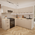 Zestaw mebli kuchennych 190x210 cm Palermo Kaszmir UC
