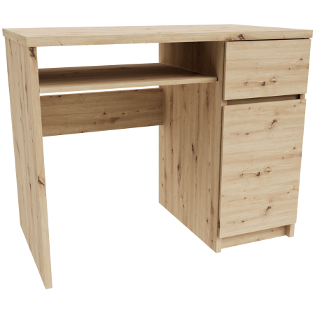 Biurko 90x50 Artisan z komódką