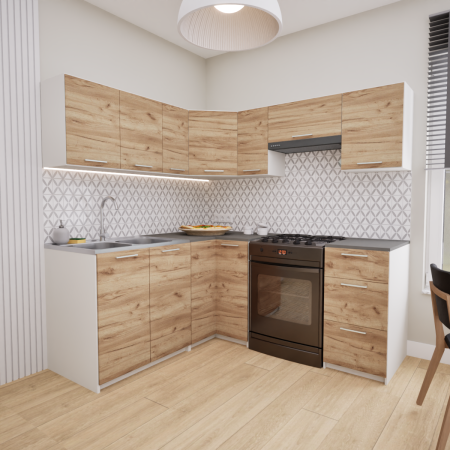 Zestaw mebli kuchennych 170x190 Nicea Craft UA