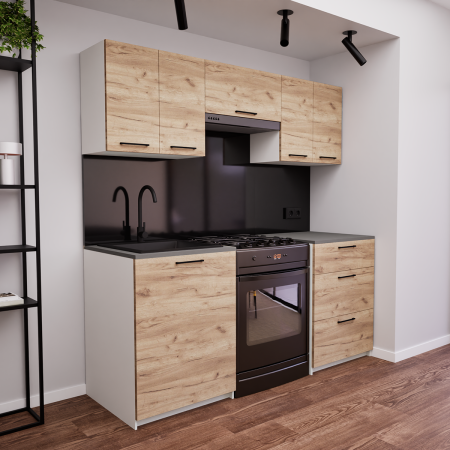 Zestaw mebli kuchennych 180 cm Portland Craft UC
