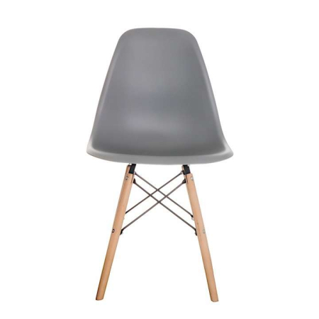 Zestaw 4x krzesło Milano Design DSW Skandynawskie Szare