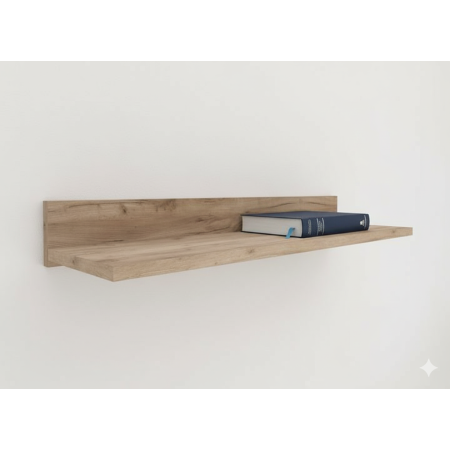 Półka na książki ozdobna wisząca Craft 80 cm